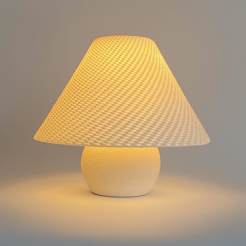 Lampe de Table Aurora Tissée