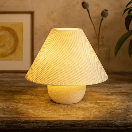 Lampe de Table Aurora Tissée