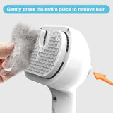 Brosse À Vapeur 3En1 Pour Chat Et Chien - Steamy Antistatique Et Résistante Aux Nœuds - Idéal Pour Massage Et Soin